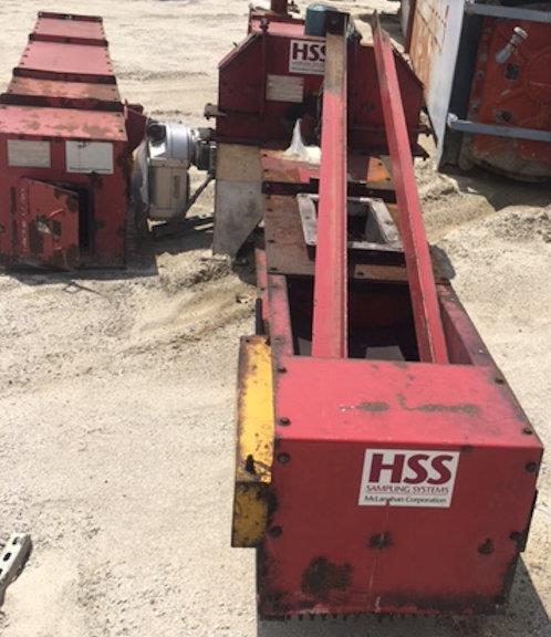 HSS SAMPLING SYSTEMS 12 Feeder/Reject Conveyor with 12 Secondary Sampler