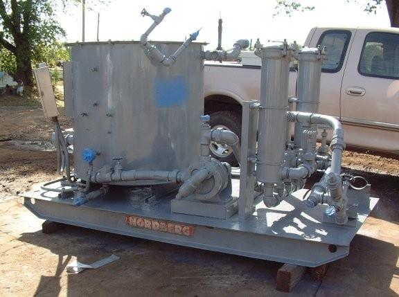 NORDBERG 7'  Cone Crusher Lube System Round Oil Tank