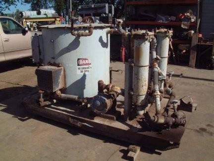 2 Units - NORDBERG 7'  Cone Crusher Lube System Round Oil Tank