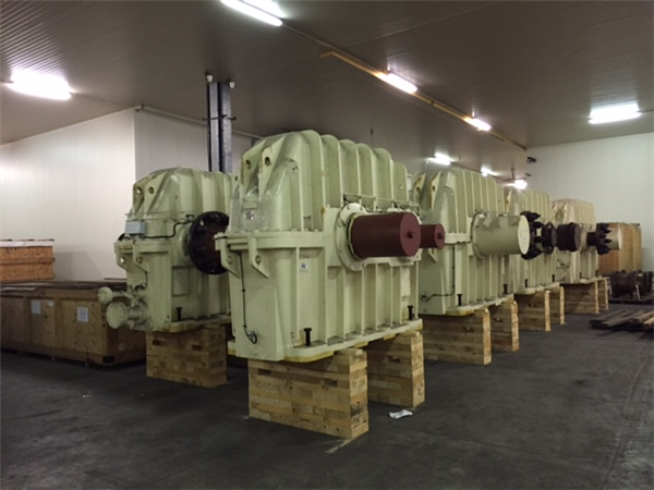 Unused Metso 22' X 38' (6706mm X 11582mm) Ball Mill, 10,000 Kw (13,410 Hp) Twin Pinion 50 Hz Motors And Gear Reducers