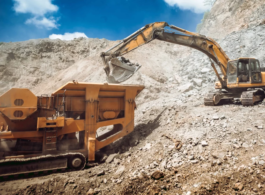 Mining Industry Industrial Excavator Loading